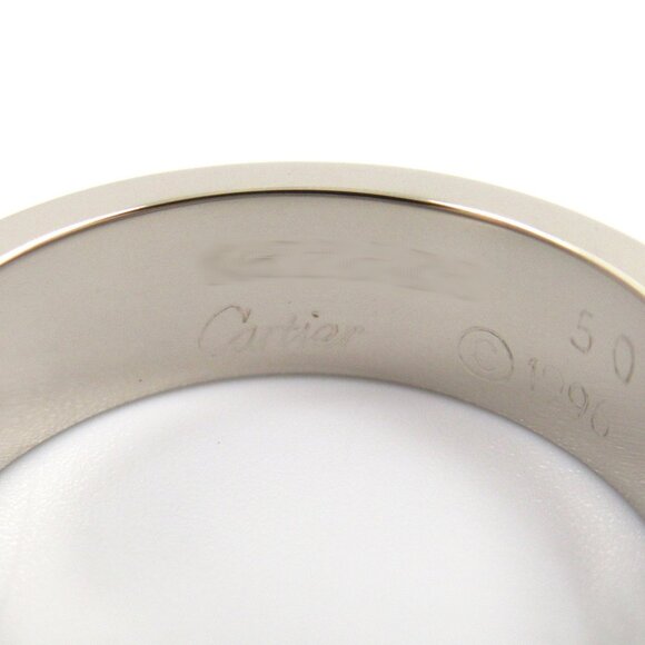 CARTIER 18k White Gold Love Ring - Picture 4 of 10